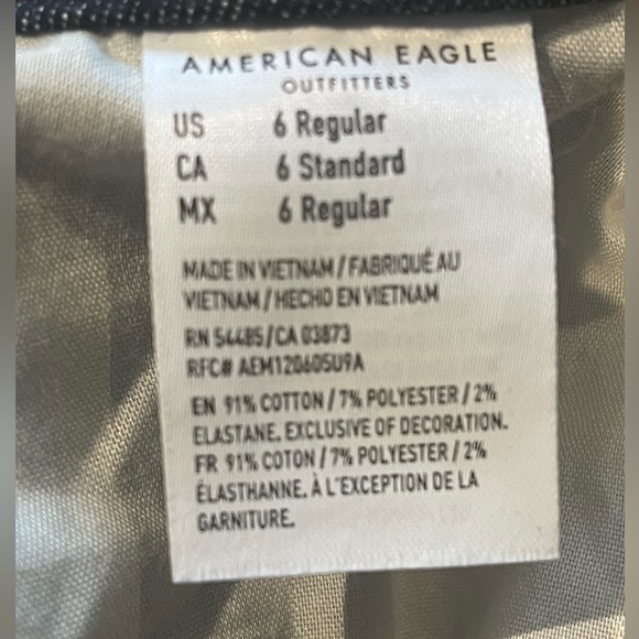 Women’s High Rise Next Level Stretch Distressed Jegging from American Eagle - Picture 7 of 8